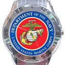 Dept of the Navy US Marine Corps Analogue Watch