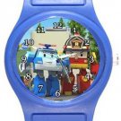 Cute Robocar Poli Blue Plastic Watch