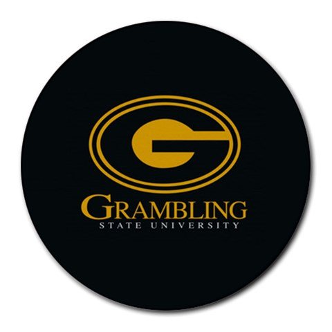 Grambling State University Tigers Heat-Resistant Round Mousepad