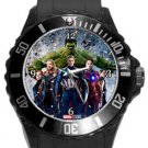 The Avengers Team Plastic Sport Watch In Black