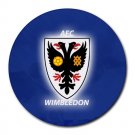 AFC Wimbledon Heat-Resistant Round Mousepad