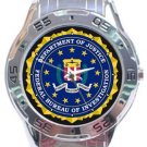 FBI Logo Analogue Watch