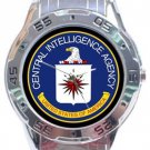 Central Intelligence Agency CIA Logo Analogue Watch