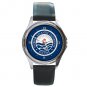 Florida Atlantic University Round Metal Watch