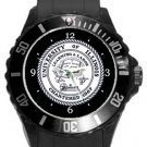 University of Illinois Plastic Sport Watch In Black