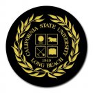 California State University Long Beach Heat-Resistant Round Mousepad