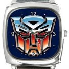 Transformers Autobots Square Metal Watch