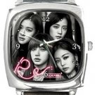 Blackpink Square Metal Watch