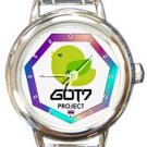 Cute GOT7 Project Round Italian Charm Watch