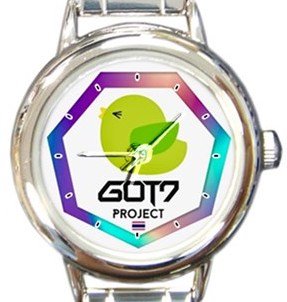 Cute GOT7 Project Round Italian Charm Watch