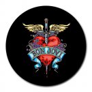 Bon Jovi Heat-Resistant Round Mousepad