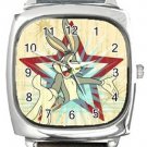 Bugs Bunny The Superstar Square Metal Watch