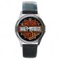 Harley Motor Cycles Round Metal Watch