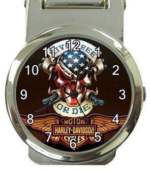 Super Cool Harley Money Clip Watch