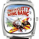 Chitty Chitty Bang Bang Square Metal Watch