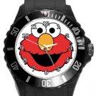 Elmo Plastic Sport Watch In Black