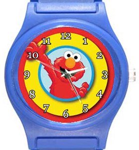 Elmo Blue Plastic Watch