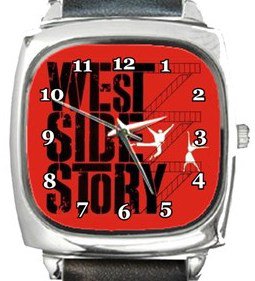 West Side Story Square Metal Watch