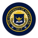 The University of Michigan Heat-Resistant Round Mousepad