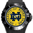 University of Notre Dame Plastic Sport Watch In Black