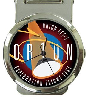 NASA Orion Exploration Flight Test Money Clip Watch