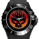 The Offspring Band Logo Plastic Sport Watch In Black