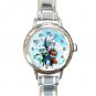 Arctic Justice Round Italian Charm Watch