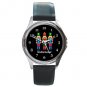 Nutcracker Round Metal Watch