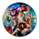 Aquaman Heat-Resistant Round Mousepad