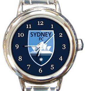 Sydney FC Round Italian Charm Watch