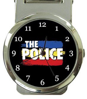 The Police Money Clip Watch