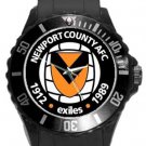 Newport County AFC Plastic Sport Watch In Black