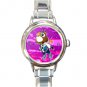 Kanye West Dropout Bear Round Italian Charm Watch
