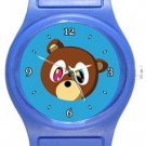 Cute Kanye West Bear Blue Plastic Watch