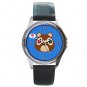 Funny Kanye West Bear Round Metal Watch