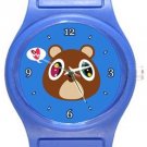 Funny Kanye West Bear Blue Plastic Watch