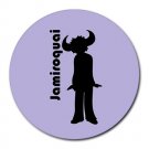 Jamiroquai Heat-Resistant Round Mousepad