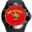 Bad Manners Plastic Sport Watch In Black