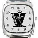 Madness Square Metal Watch