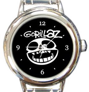 Gorillaz Round Italian Charm Watch
