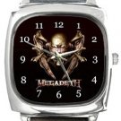 Megadeth Square Metal Watch