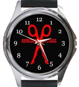 Scissors Sisters Round Metal Watch