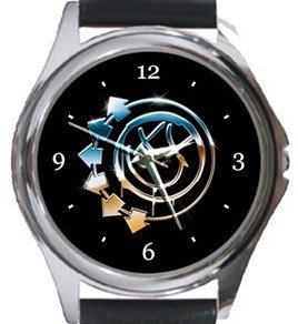 Blink-182 Round Metal Watch