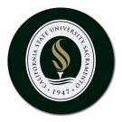 California State University Sacramento Heat-Resistant Round Mousepad