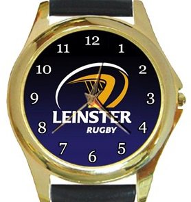Leinster Rugby Gold Metal Watch