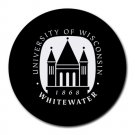 University of Wisconsin Whitewater Heat-Resistant Round Mousepad