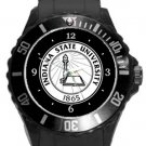 Indiana State University Plastic Sport Watch In Black