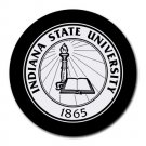 Indiana State University Heat-Resistant Round Mousepad