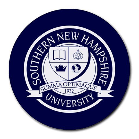 Southern New Hampshire University Heat-Resistant Round Mousepad