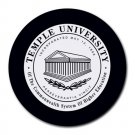 Temple University Heat-Resistant Round Mousepad